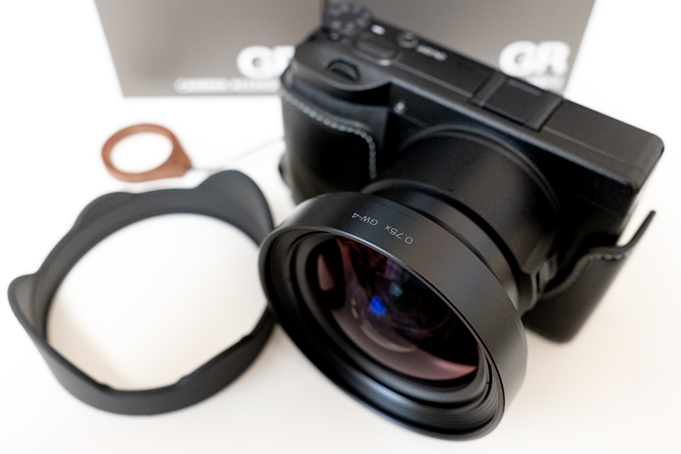 RICOH GR III ワイドコンバージョンレンズ GW-4を購入 | with photograph