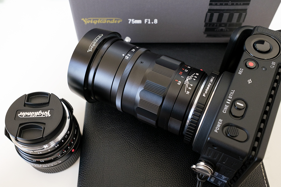 Voigtlander HELIAR classic 75mm F1.8を購入 - with photograph